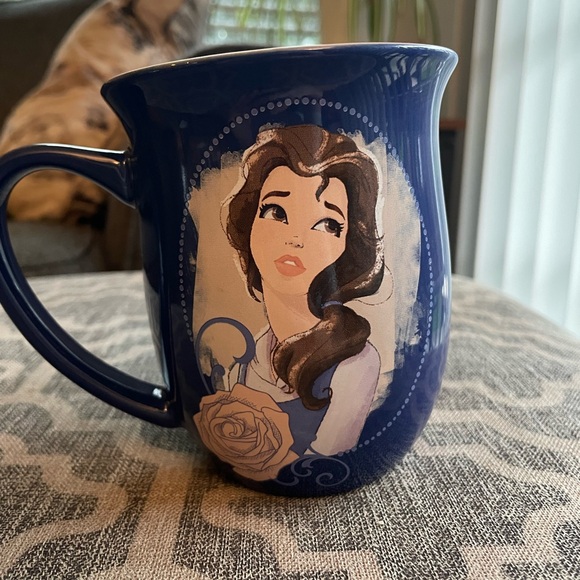 {Sometimes The Best Tea Cup is Chipped} Disney Store Belle Coffee Mug - Picture 1 of 4